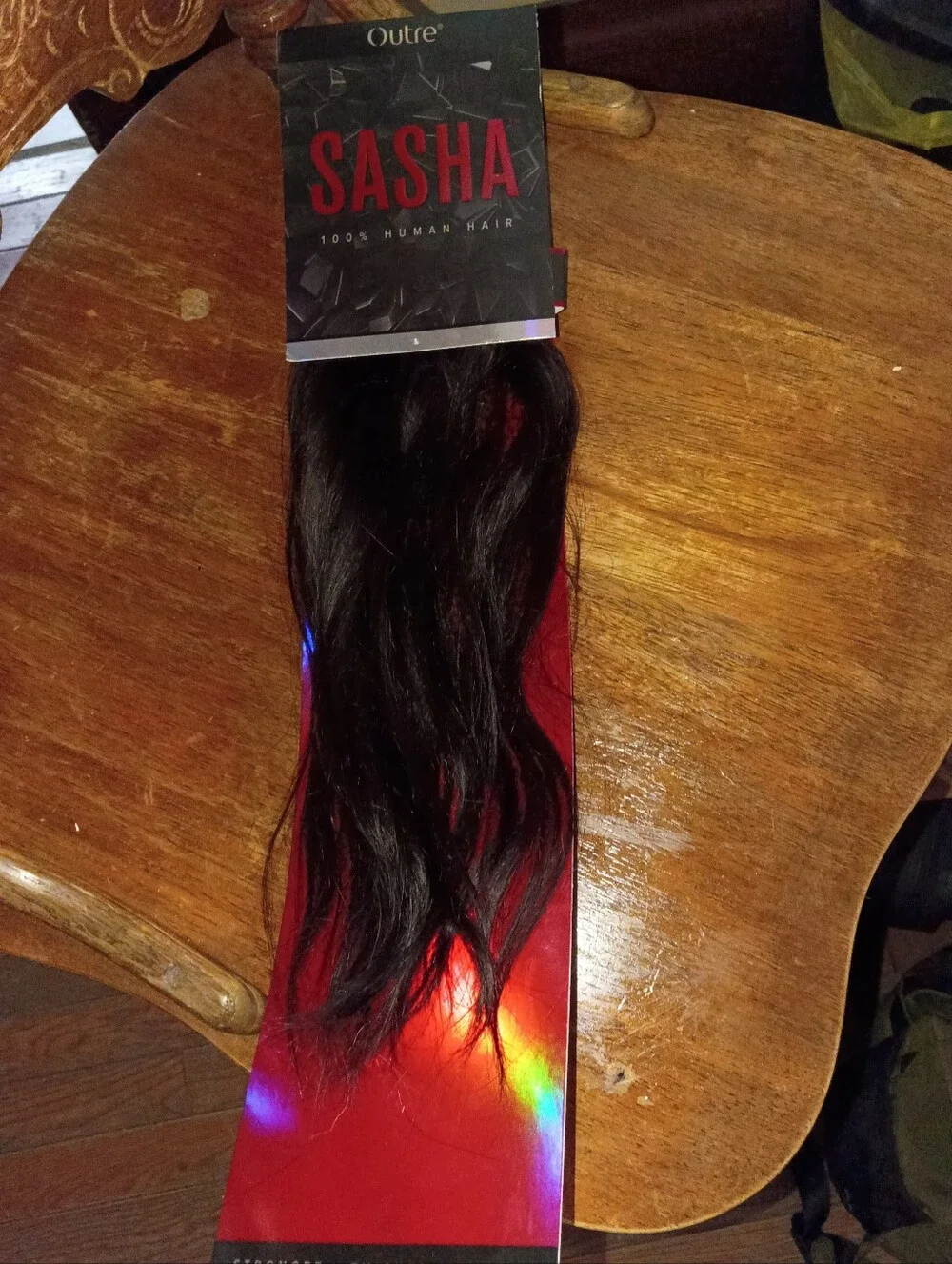 Outre Sasha 100% Human Hair Extensions - Black